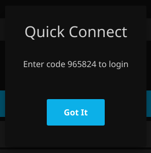 Quick Connect code example